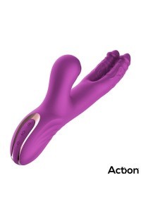 Vibratore rabbit a due teste Nico