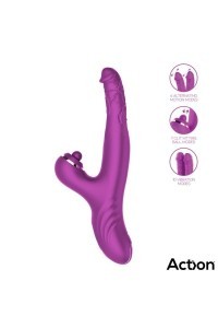 Vibratore rabbit a due teste Nico