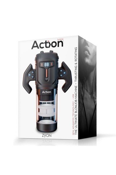 Masturbatore automatico con movimento su e giù rotante Zyon