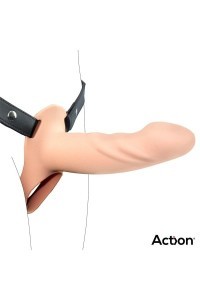 Imbracatura con dildo cavo taglia L