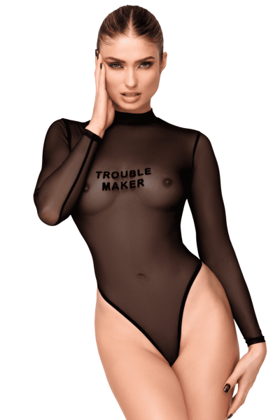 F388 Body transparent noir
