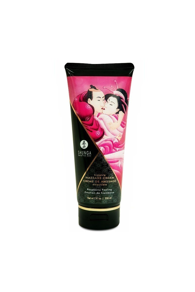 Crema da massaggio baciabile al lampone Crema da massaggio baciabile al lampone