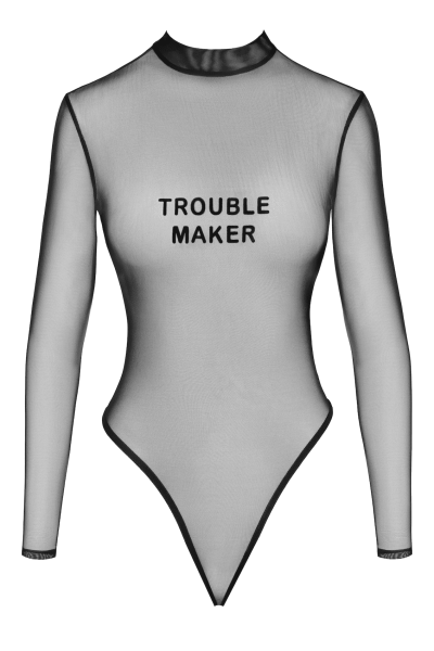 F388 Body transparent noir