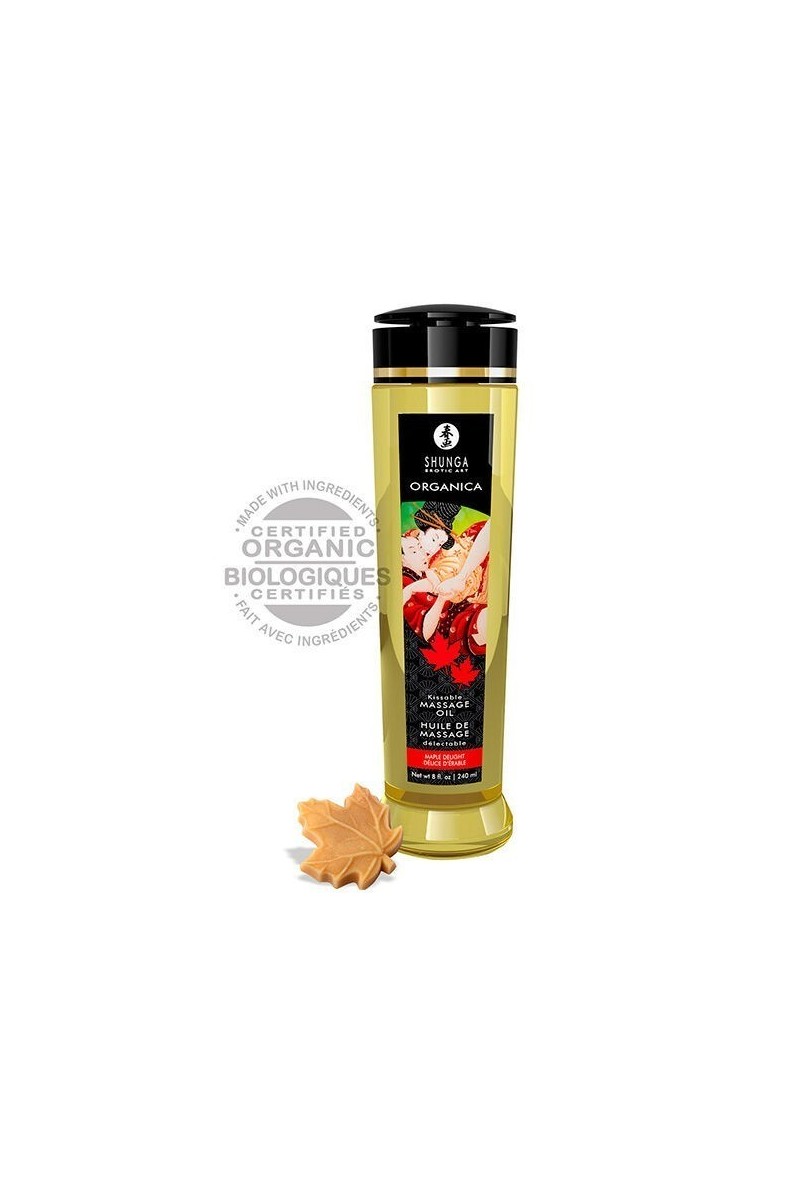 Olio da massaggi Organica aroma sciroppo d'acero Olio da massaggi Organica aroma sciroppo d'acero