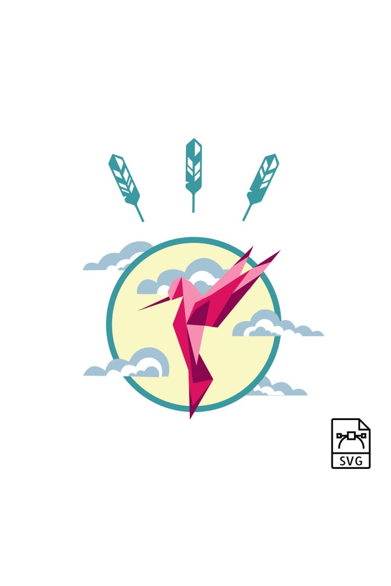 Hummingbird - Vector graphics