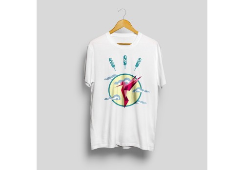 Hummingbird printed t-shirt