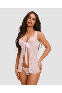 Weddya babydoll blanc