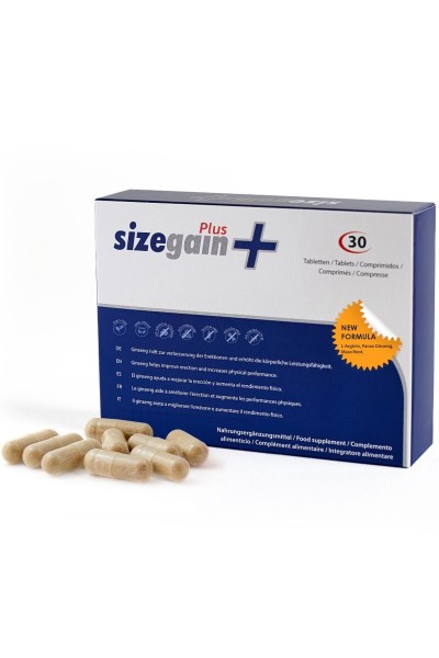 Integratore SizeGain Plus per ingrandire il pene - foto 1 di 2