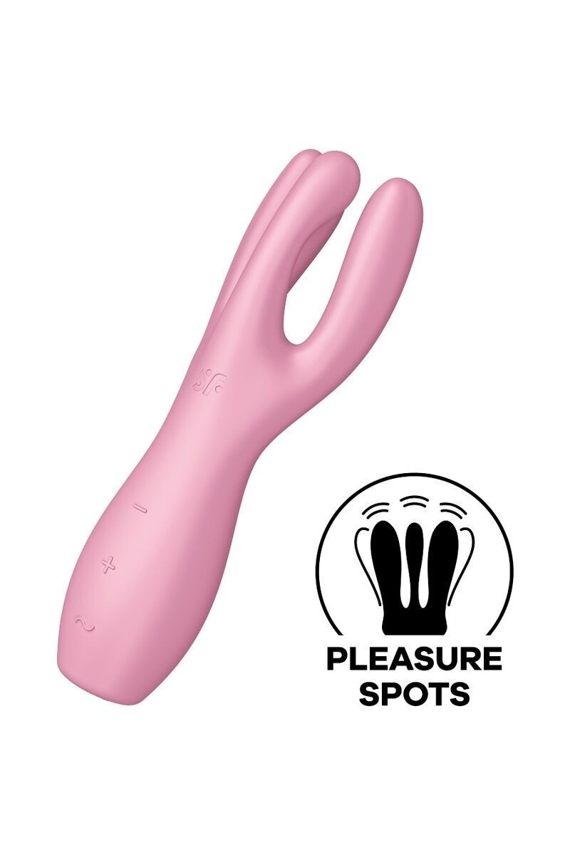 Stimolatore Vaginale Threesome 3 rosa Stimolatore Vaginale Threesome 3 rosa