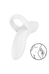Vibratore ditale Bold Lover bianco