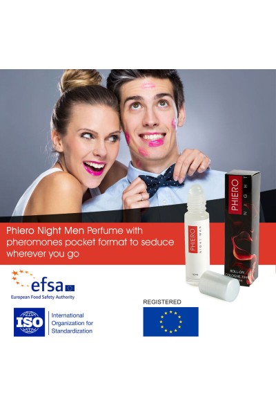 Profumo con feromoni per uomini in roll-on Phiero Night Man - foto 2 di 2