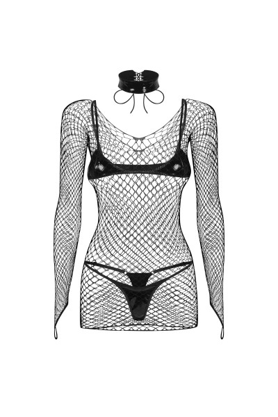 Sashalla ensemble de lingerie 4 pièces - Noir