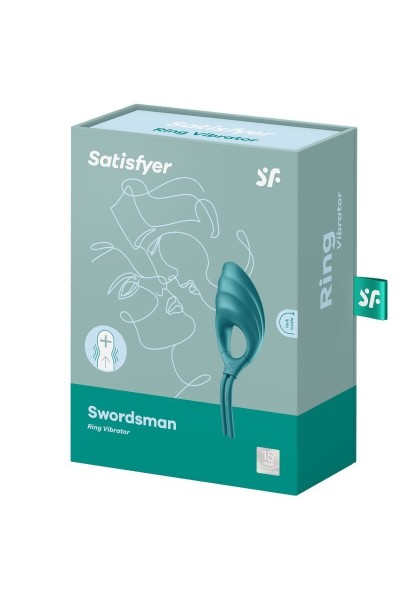 Anello vibrante Swordsman verde