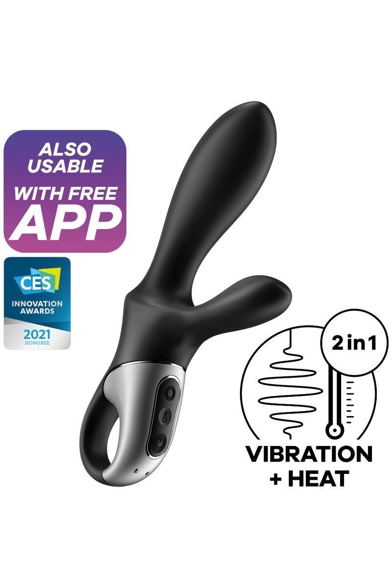 Stimolatore prostata e perineo e funzione calore con app Heat Climax + Stimolatore prostata e perineo e funzione calore con app Heat Climax +