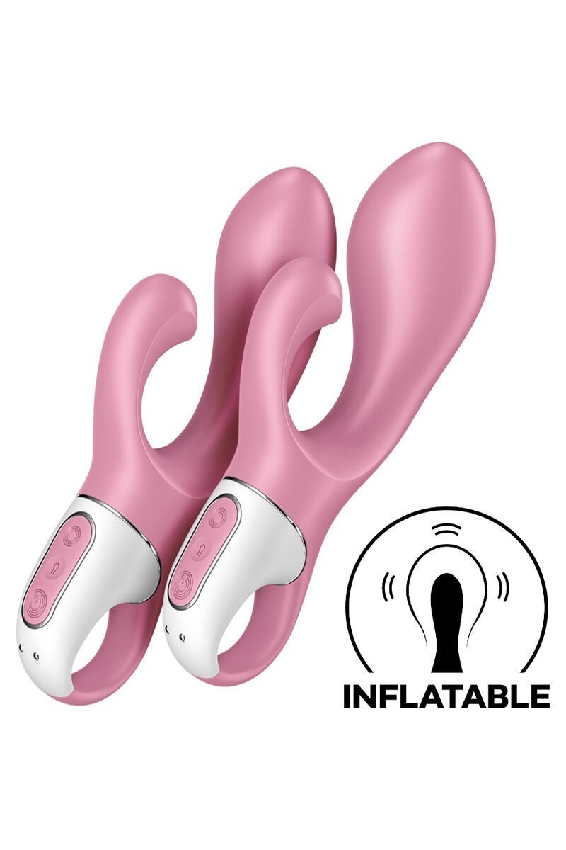 Vibratore rabbit gonfiabile Air Pump Bunny 2 rosa Vibratore rabbit gonfiabile Air Pump Bunny 2 rosa