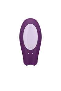 Vibratore per coppia Double Joy viola