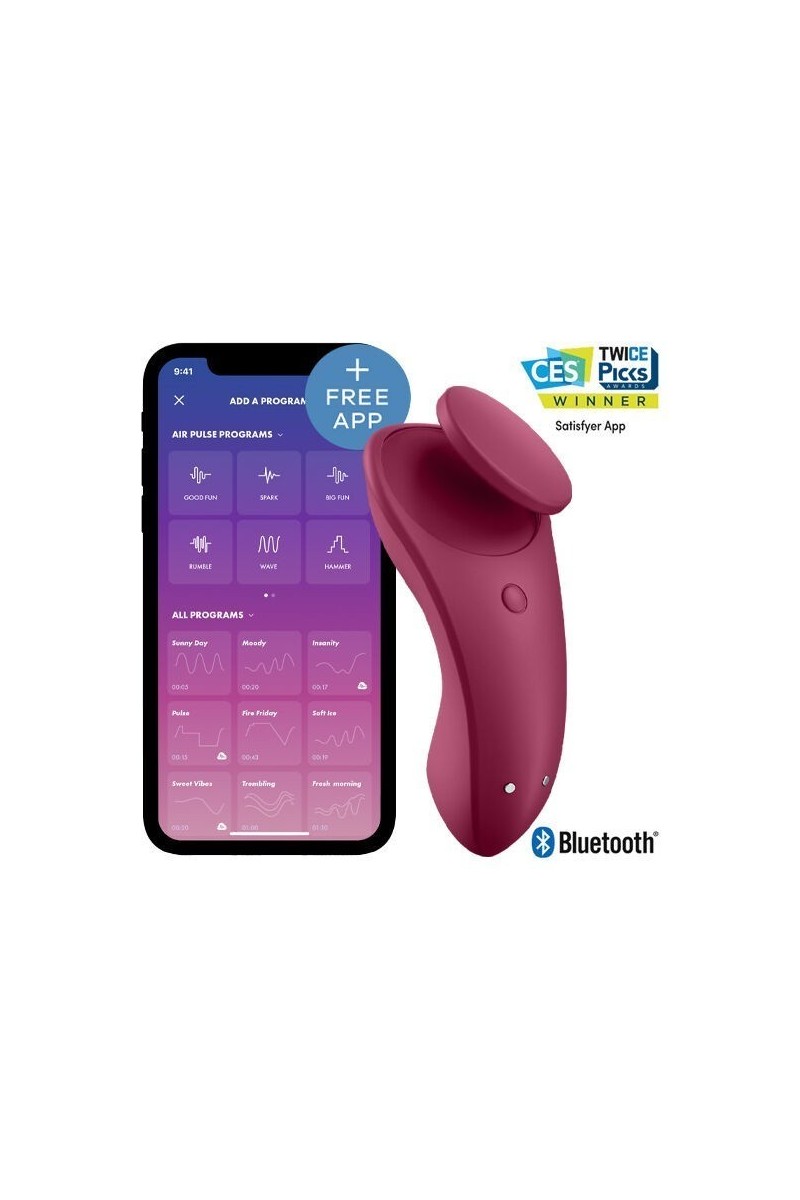 Stimolatore per mutandine Sexy Secret rosso Stimolatore per mutandine Sexy Secret rosso