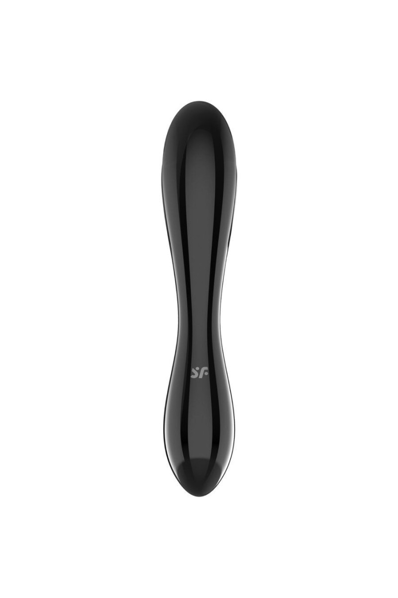 Dildo in vetro Dazzling Crystal 1 nero Dildo in vetro Dazzling Crystal 1 nero