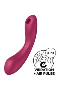 Vibratore multifunzioni Trinity 1 rosso