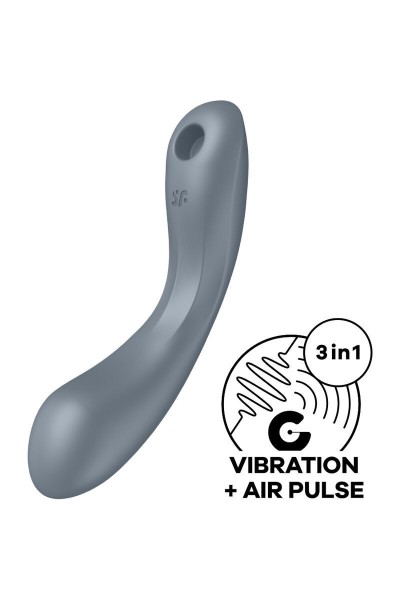 Vibratore multifunzioni Trinity 1 grigio