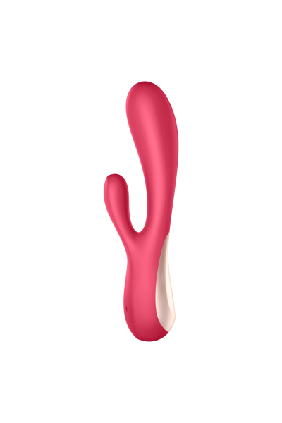 Vibratore rabbit con app Mono Flex rosso