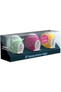 Set 3 masturbatori Riffle,Bubble e Fierce