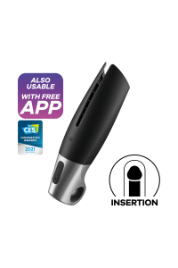 Masturbatore con app Power nero