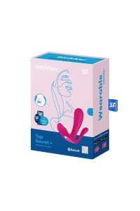 Vibratore punto G Top Secret + rosso