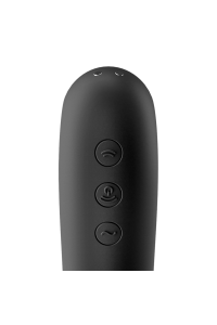 Stimolatore clitorideo Dual Kiss nero