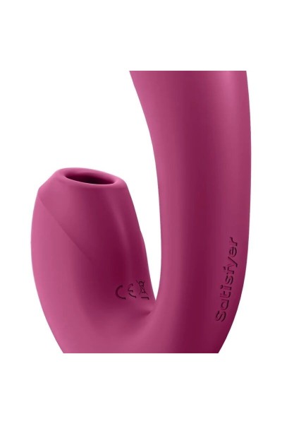 Vibratore rabbit con app Sunray rosso