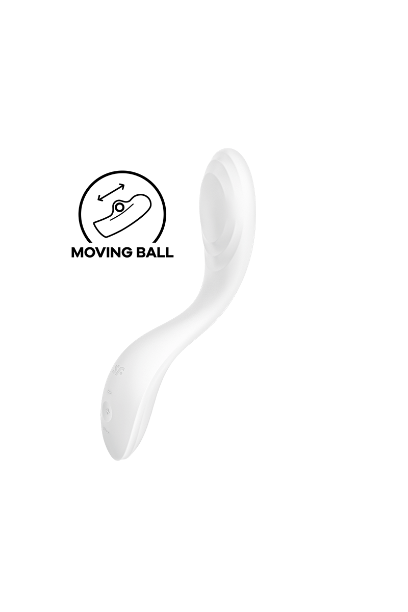 Vibratore punto G RRRolling Pleasure bianco Vibratore punto G RRRolling Pleasure bianco