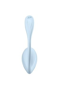 Vibratore punto G con app Smooth Petal azzurro