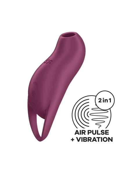 Stimolatore clitorideo Pocket Pro 1 rosso