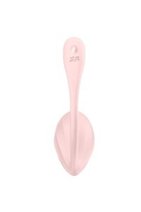 Vibratore punto G con app Ribbed Petal rosa
