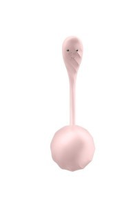 Vibratore punto G con app Ribbed Petal rosa