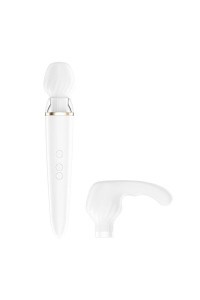 Stimolatore wand con app Double Wand-er bianco