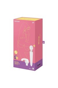Stimolatore wand con app Double Wand-er bianco