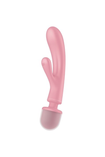 Vibratore rabbit Triple Lover rosa