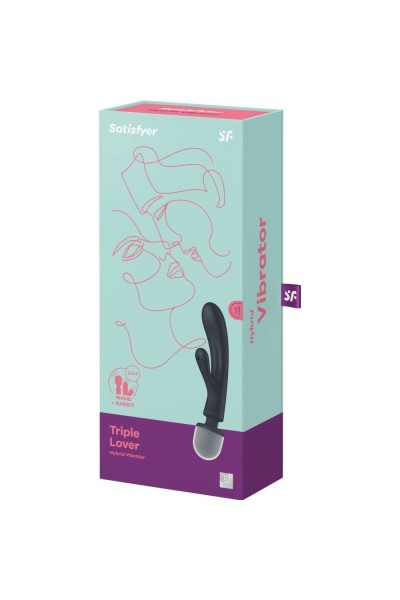 Vibratore rabbit Triple Lover