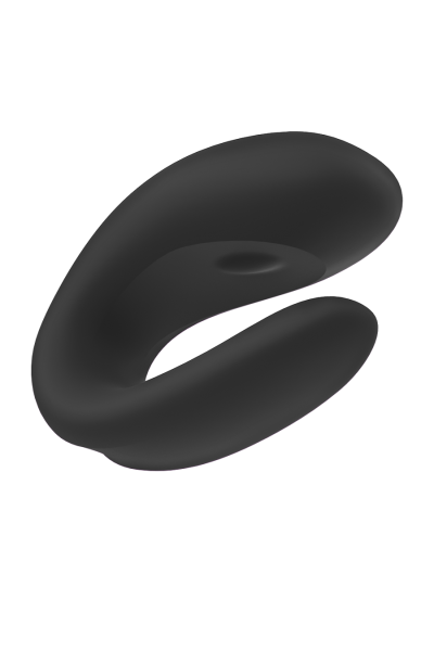 Vibratore per coppia con app Double Joy nero