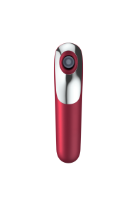 Succhia clitoride vibrante con app Dual Love rosso