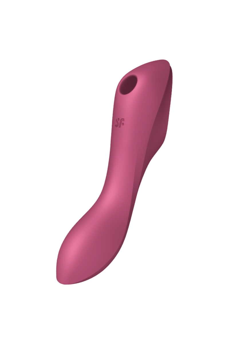 Vibratore multifunzioni Curvy Trinity 3 rosso