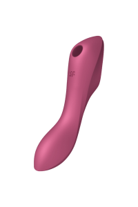 Vibratore multifunzioni Curvy Trinity 3 rosso