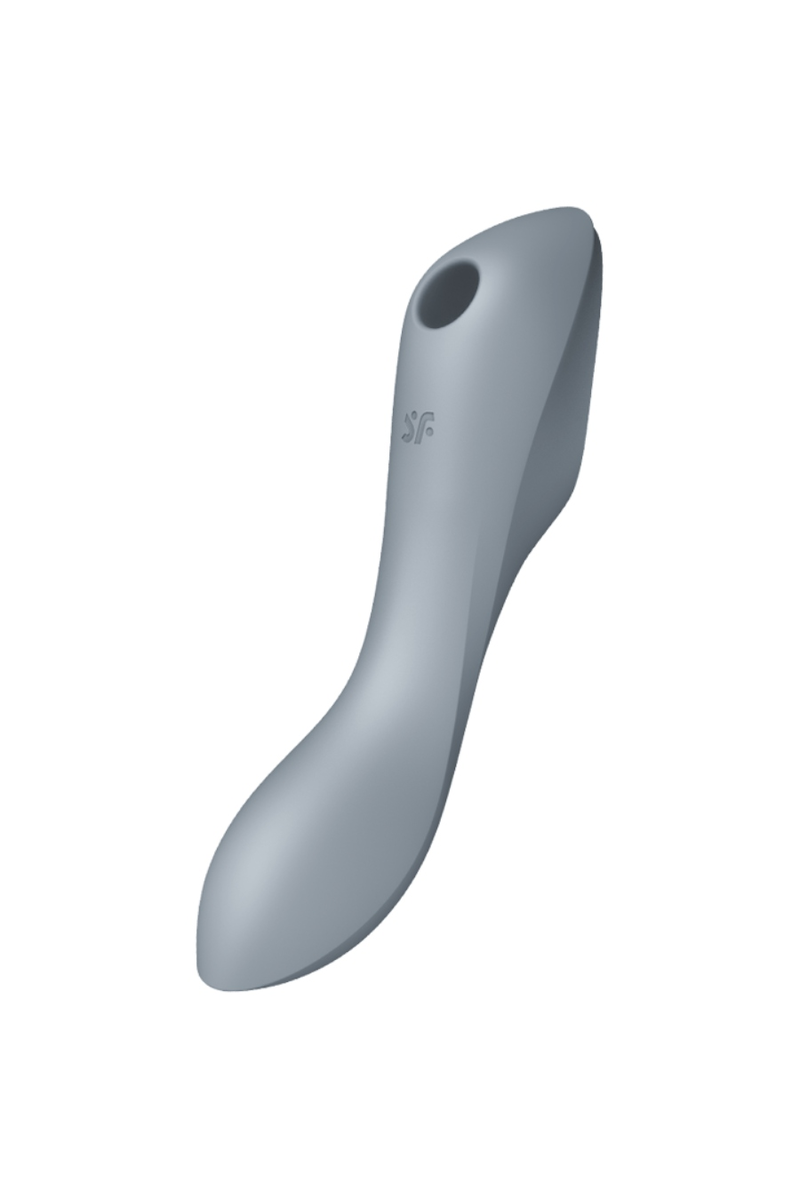Vibratore multifunzioni Curvy Trinity 3 grigio