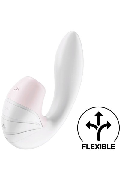 Vibratore rabbit Supernova bianco