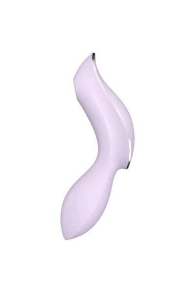 Vibratore multifunzioni Curvy Trinity 2  viola