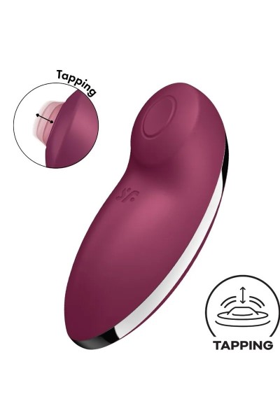 Stimolatore clitorideo Tap & Climax 2 rosso