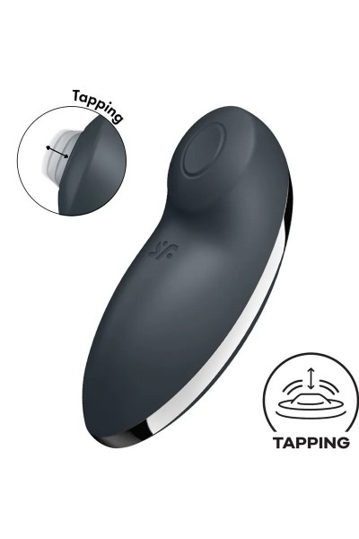 Stimolatore clitorideo Tap & Climax 2 grigio