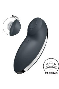 Stimolatore clitorideo Tap & Climax 2 grigio