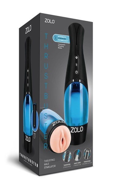 Masturbatore vibrante con audio  Thrustbuster